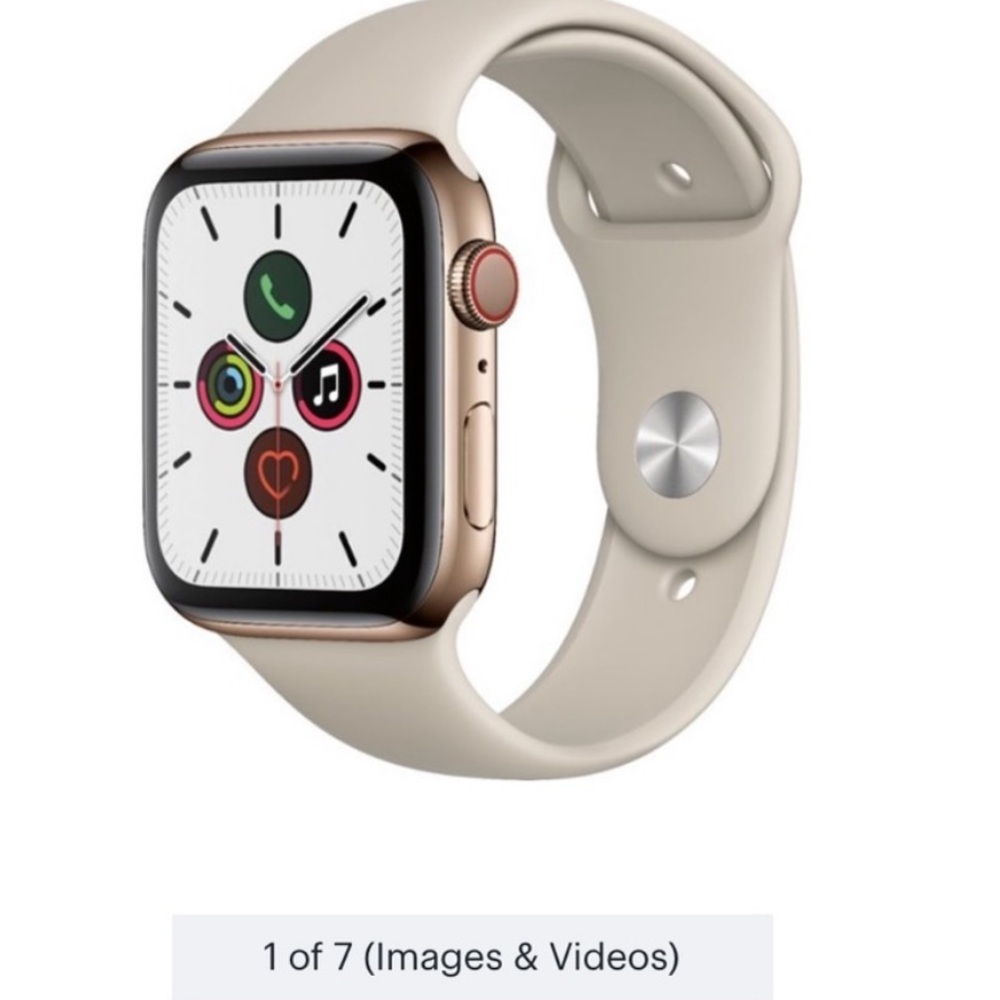 Apple Watch series 5 stainless steel gold